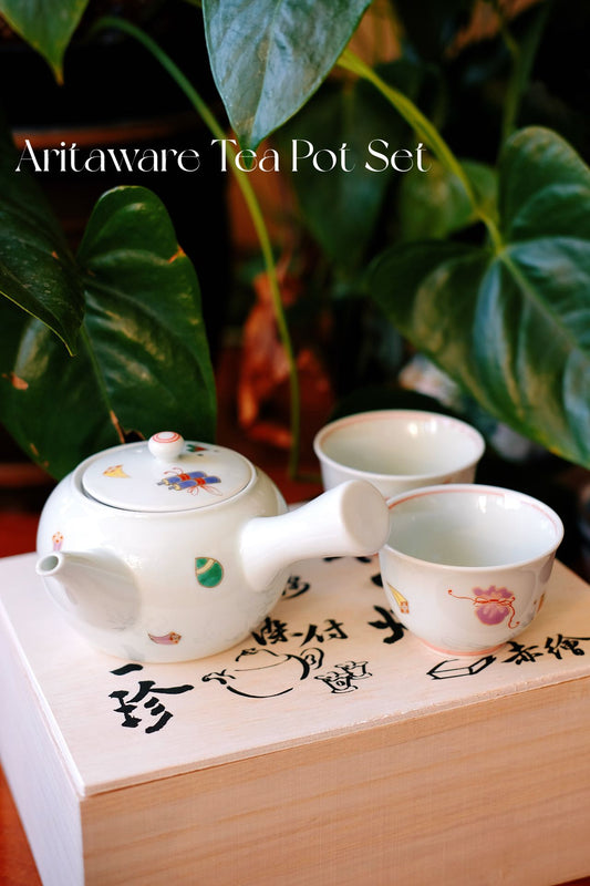 Arita Hand Made Tea Set - Lucky Series(Gift Box)