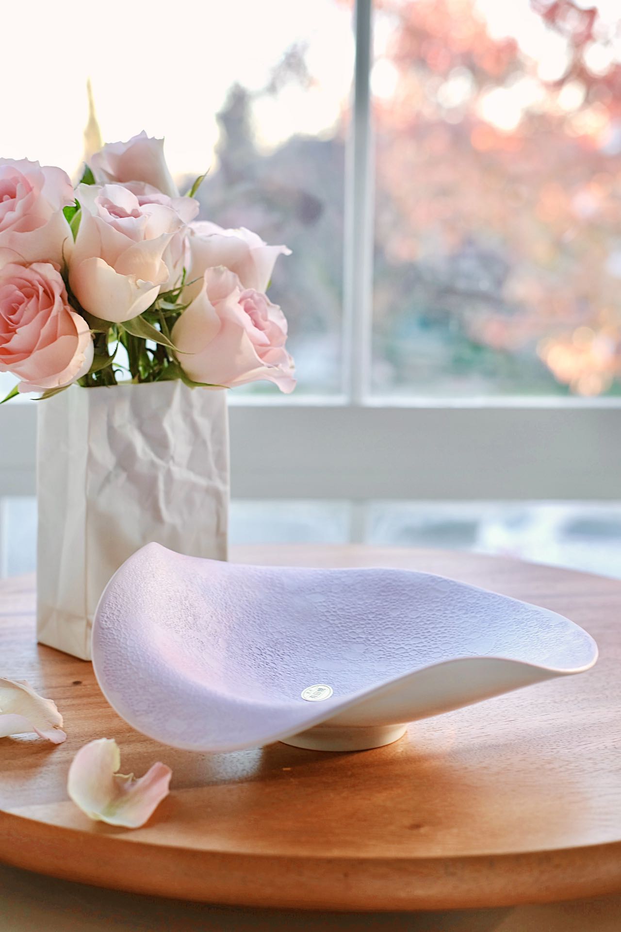 Arita Ware Foam Makeup Pearl Purple Kirby Bowl