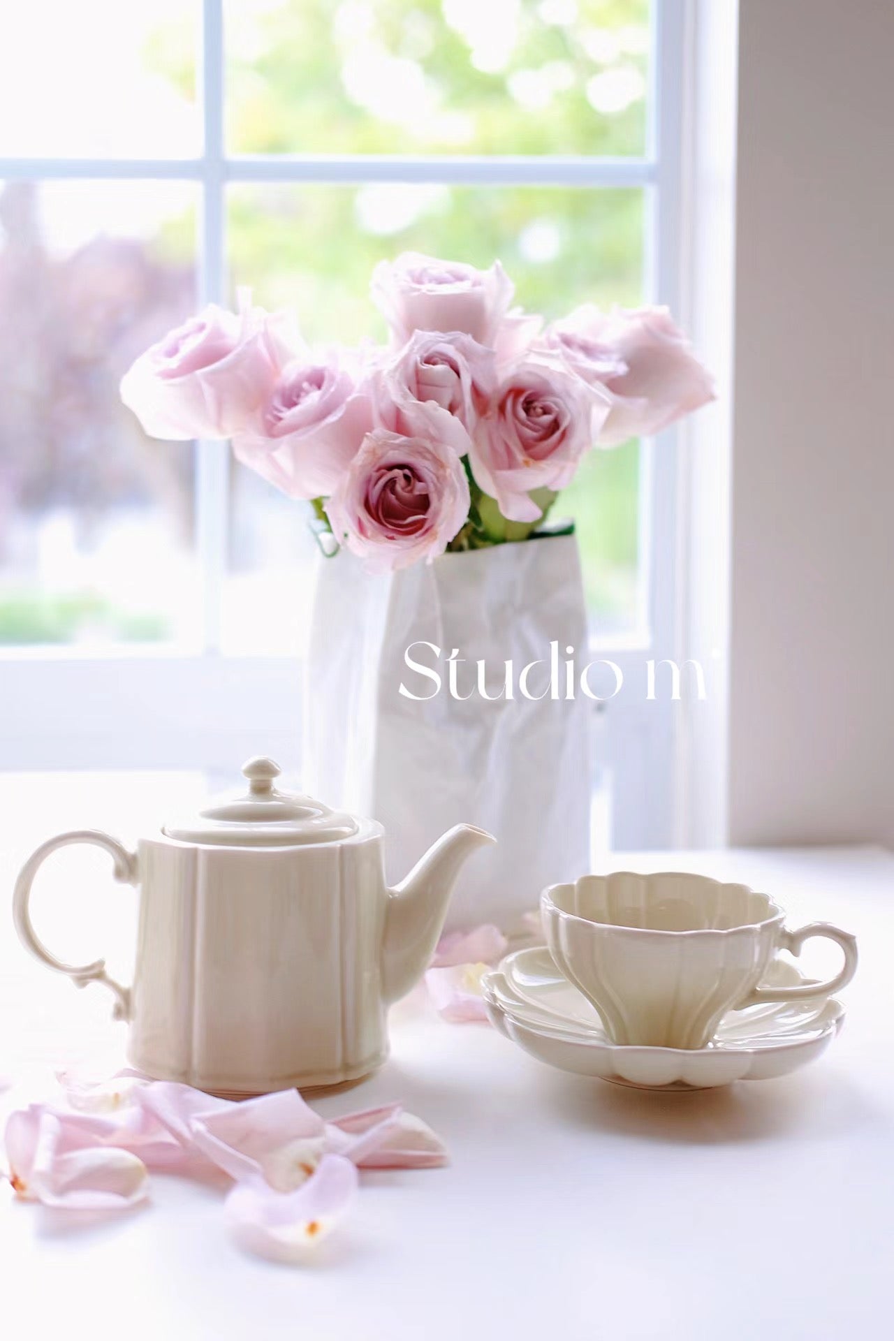 Studio M' Flower Coffee Cup Sets