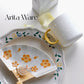 Arita Ware Sakura Fan Shaped - Three Colors