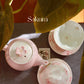 Arita ware Taseigama cherry blossom pink 5 set-New Series