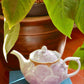 Arita Golden Purple Peony Pots