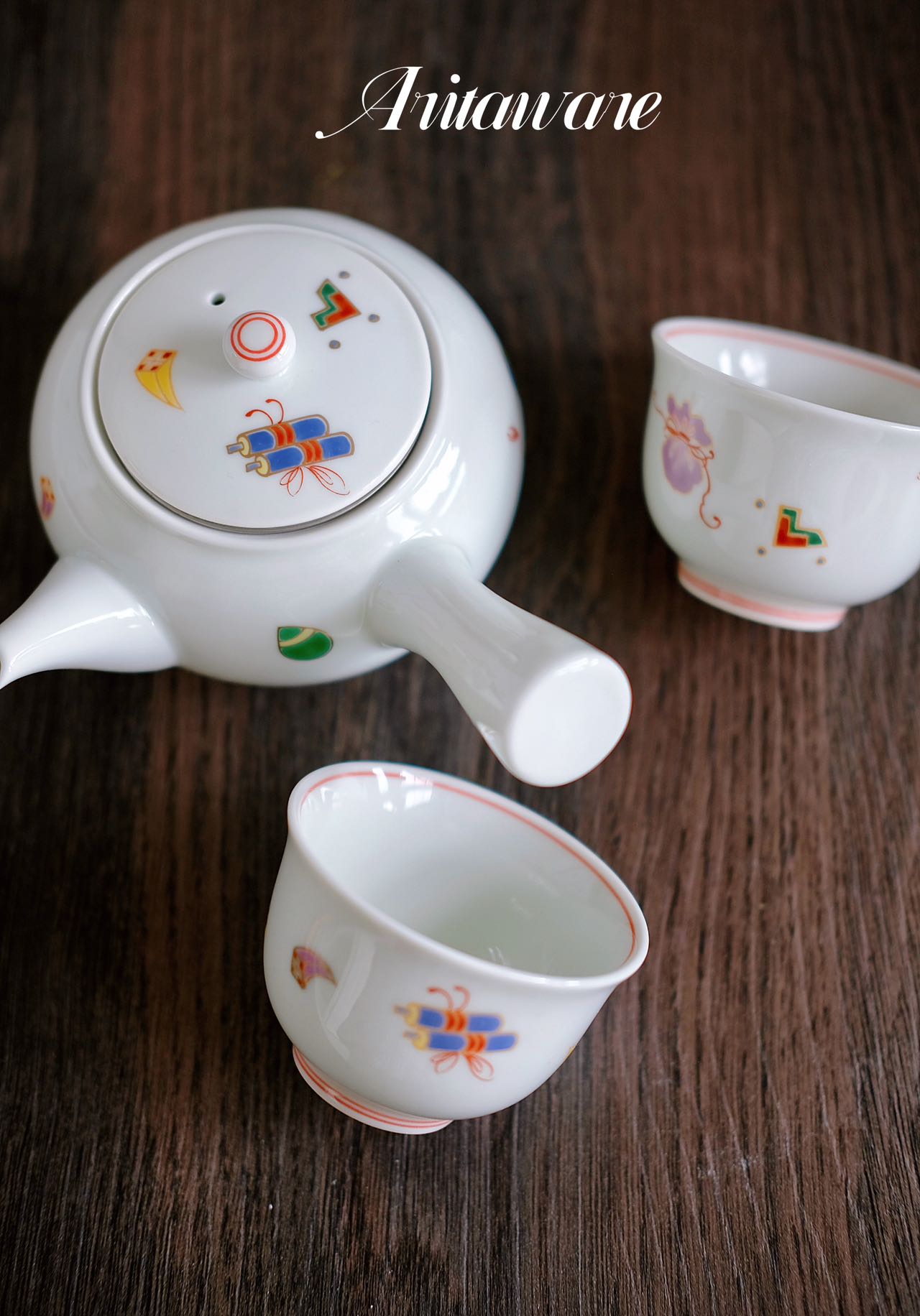 Arita Hand Made Tea Set - Lucky Series(Gift Box)