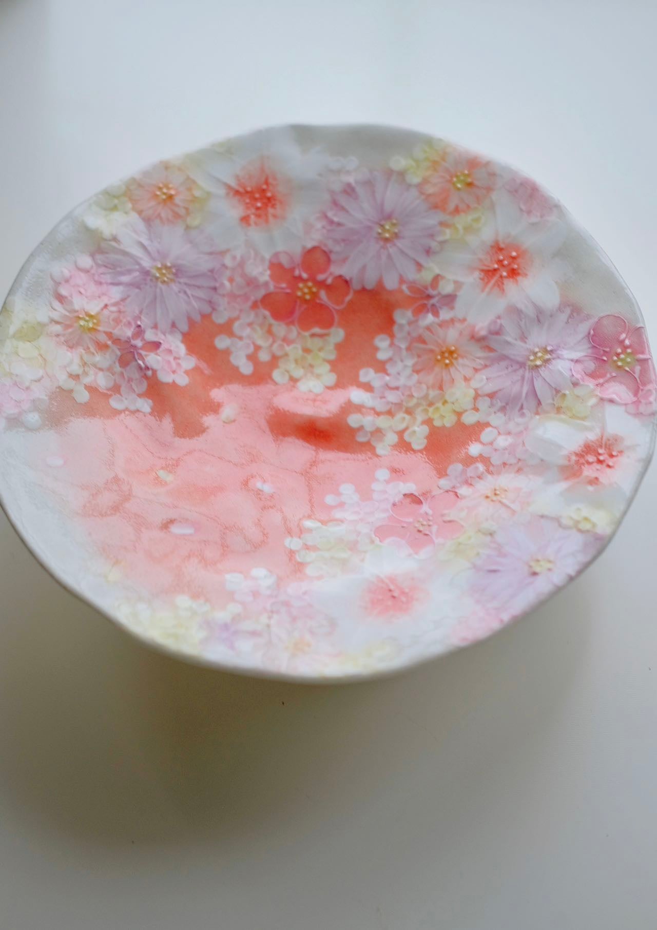 Yuzuriha Flower Plate