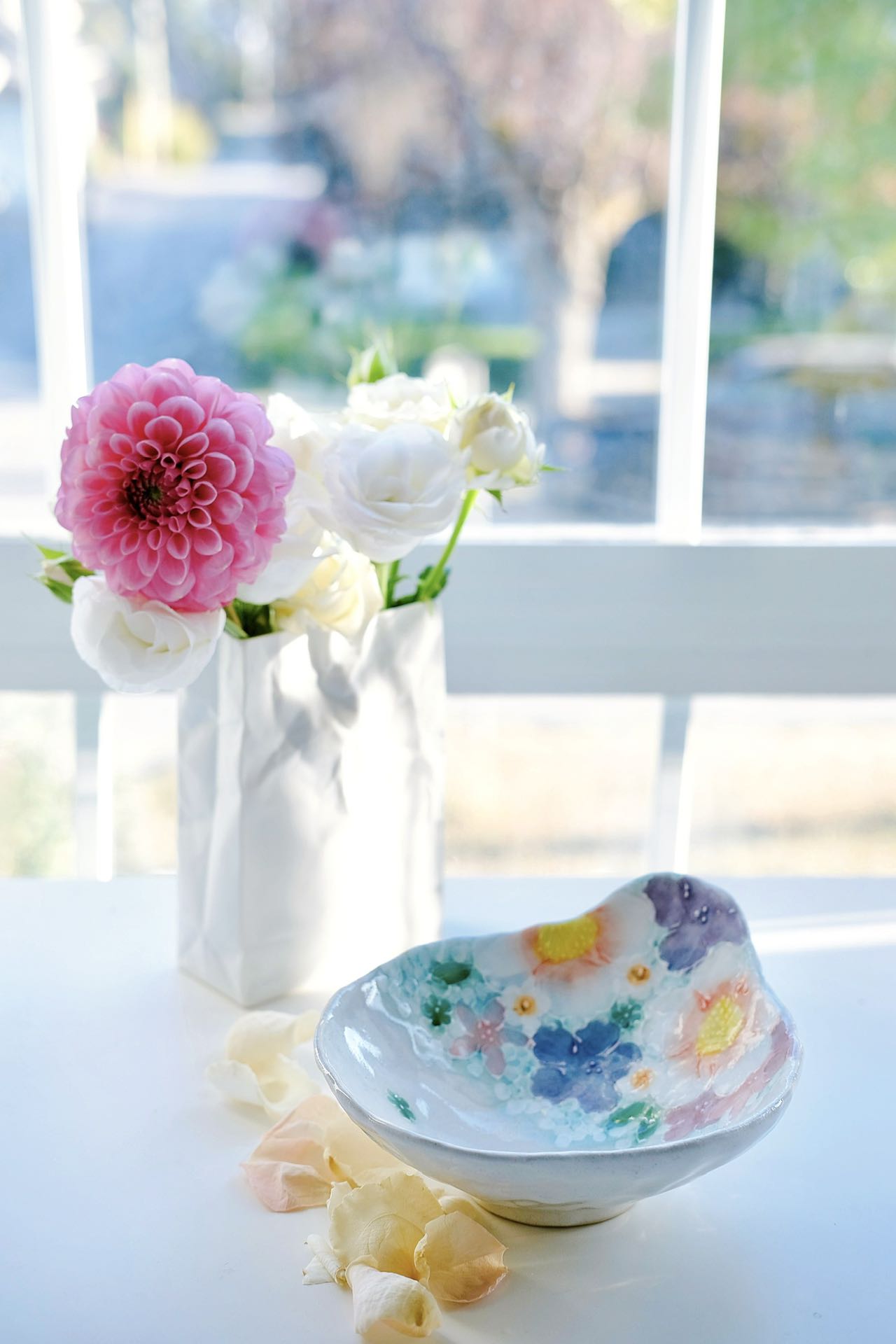 Yuzuriha Flower Bowl ( Gift Set)