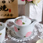 Arita Ware Hand Painted Peach Tea Set