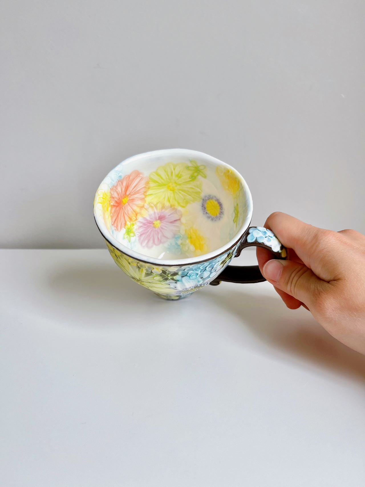 Yuzuriha Flower Mug ( Gift Set)