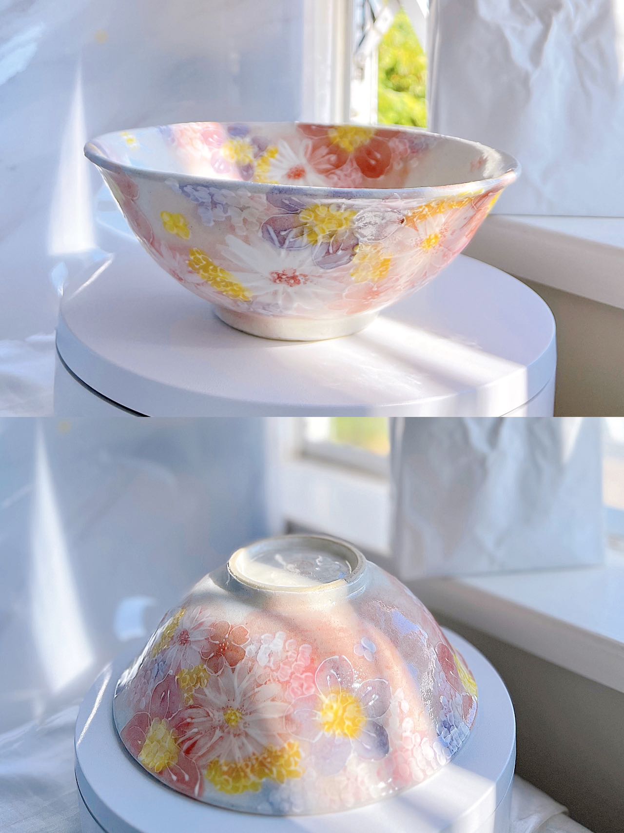 Yuzuriha Flower Soup bowl