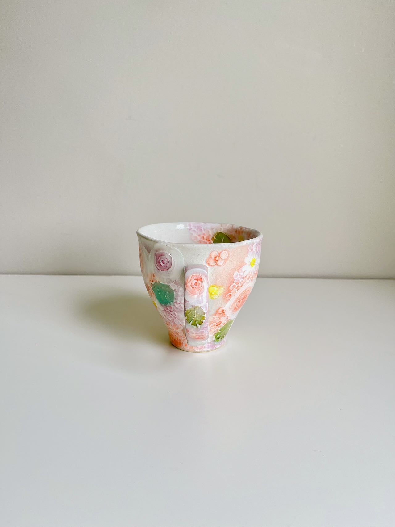 Yuzuriha Flower Mug ( Gift Set)