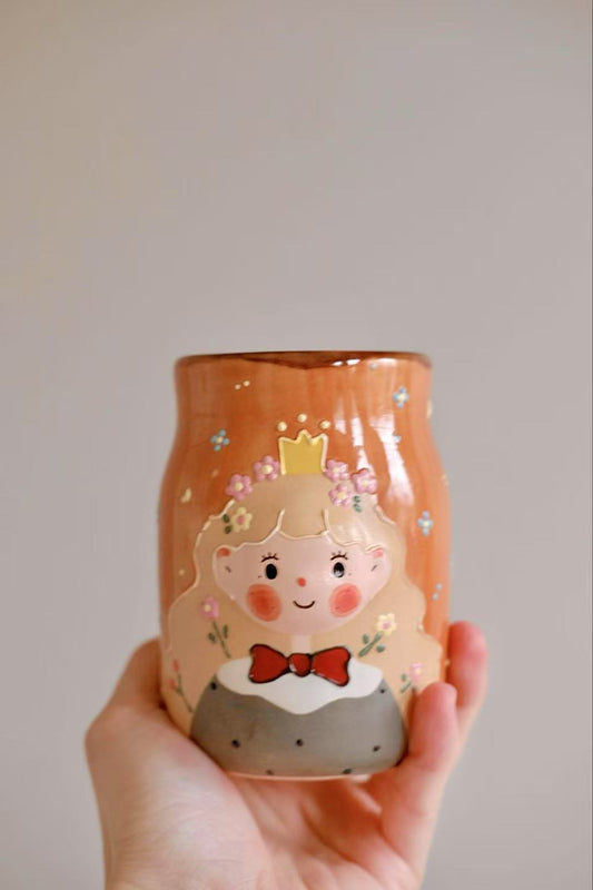 PiPi Girl Milk Cup/ Flower Vase