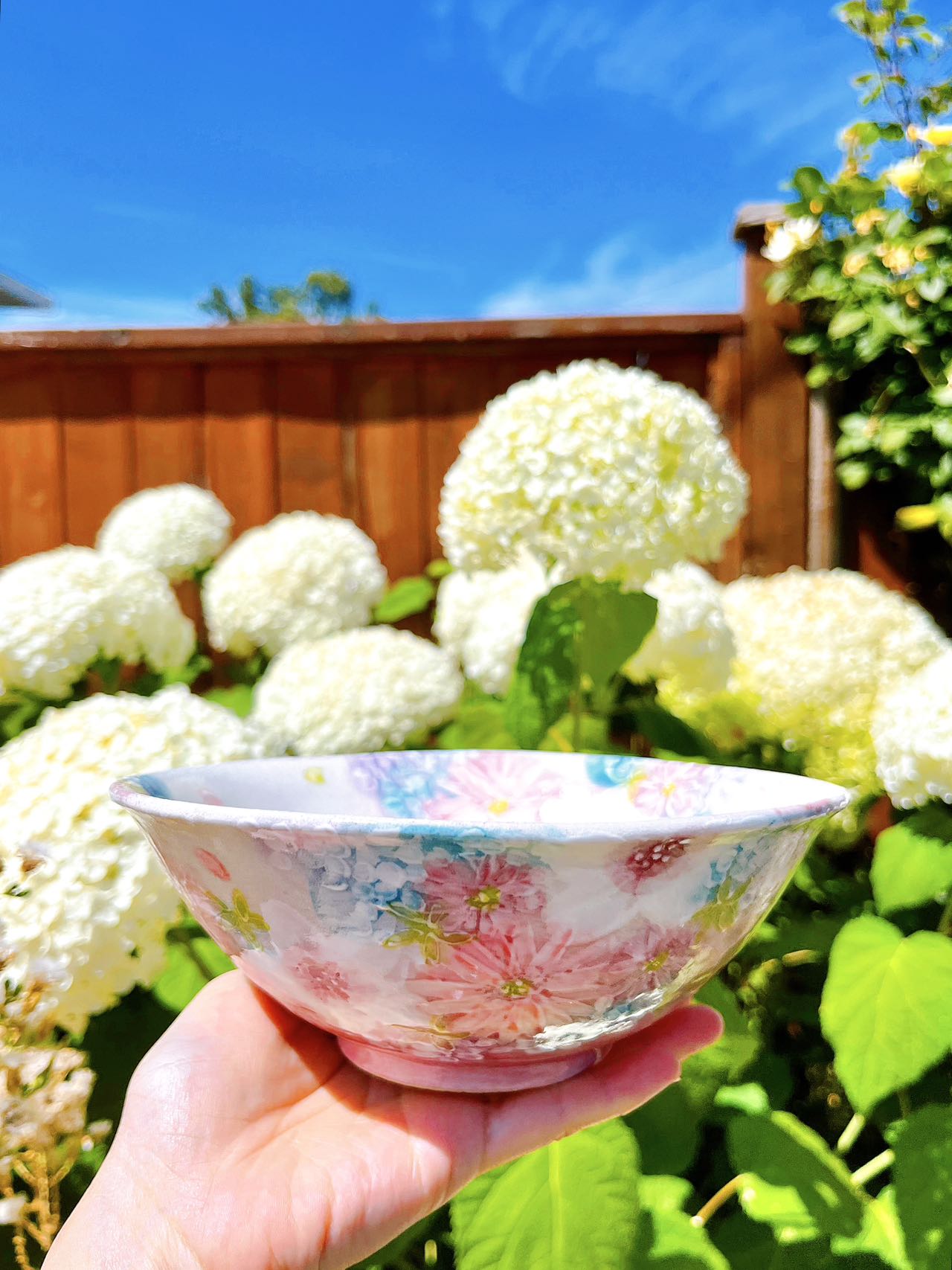 Yuzuriha Flower Soup bowl