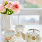 Arita Ware Raster Magnolia Teapot with Teacups