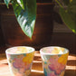 Yuzuriha Flower Pot and Teacups (Gift Box)