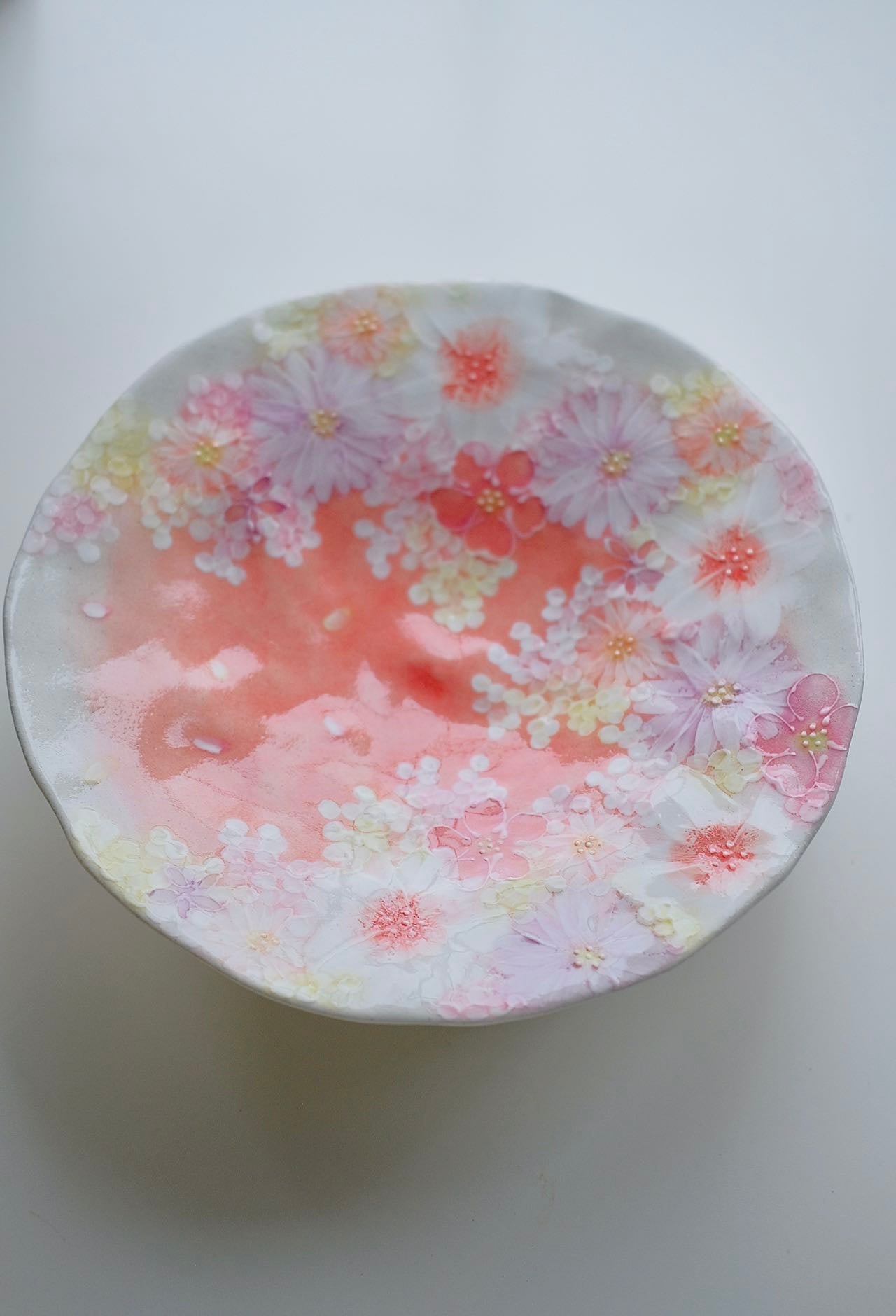 Yuzuriha Flower Plate