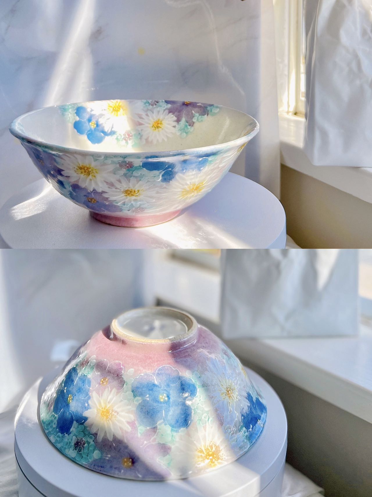 Yuzuriha Flower Soup bowl