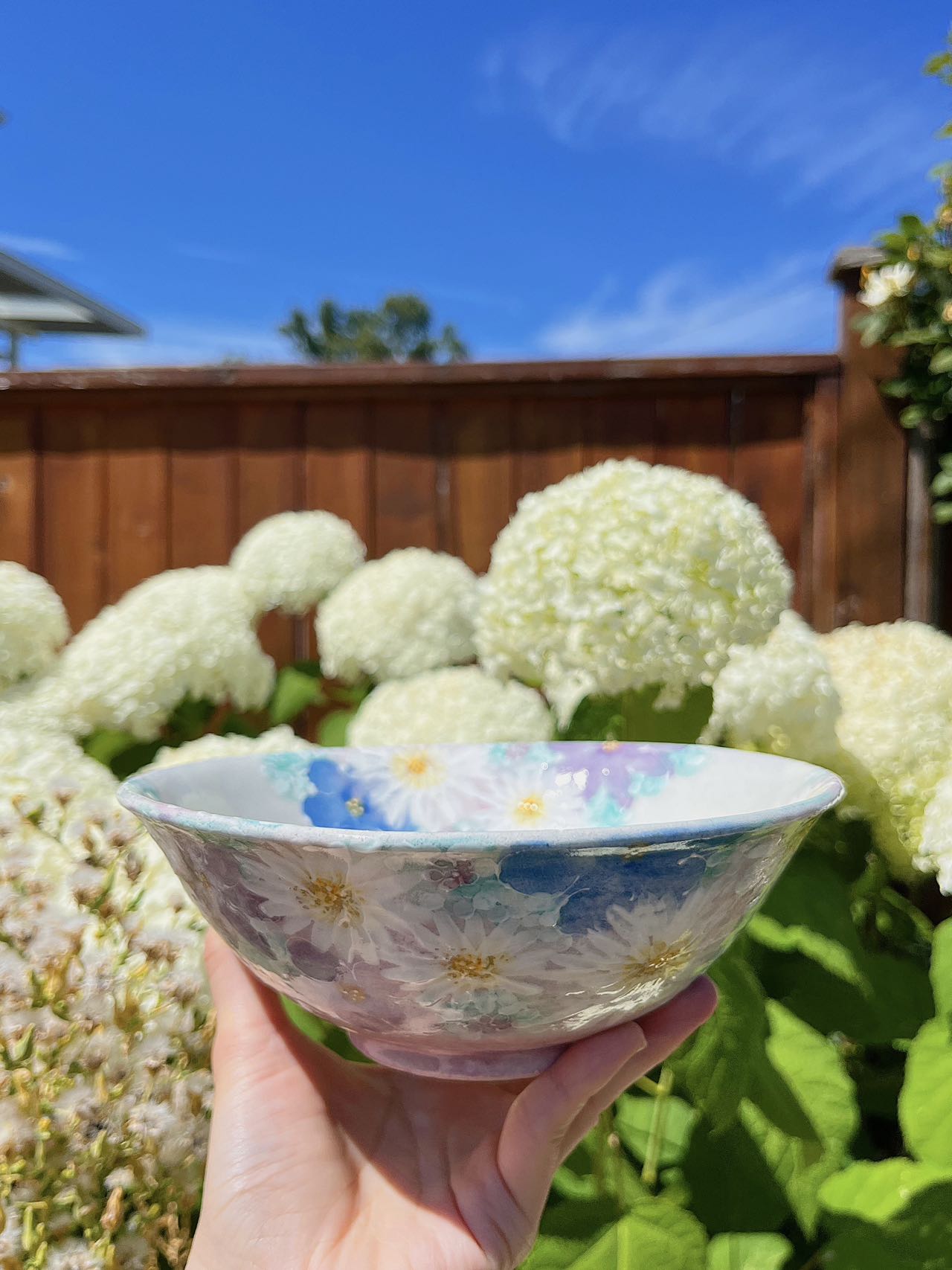 Yuzuriha Flower Soup bowl