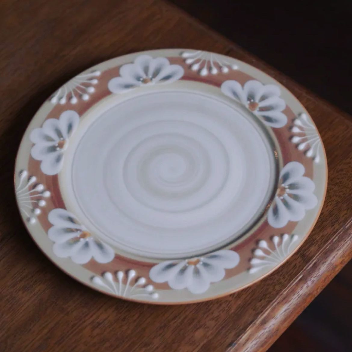 Mashiko Plates with Flowers