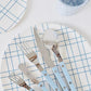 Sabre Bistrot Shiny Flatware - Pastel Blue