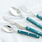 Sabre Bistrot Shiny Flatware - Aquamarine