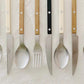 Sabre Bistrot Shiny Flatware - Teak