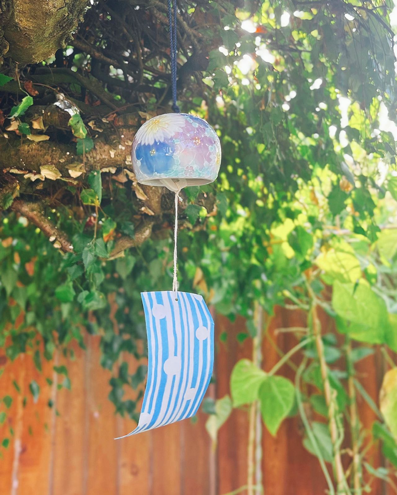 Yuzuriha Flower Wind Bell