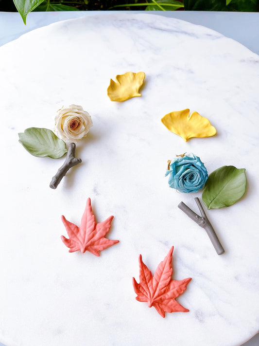 Leaf Chopstick Rest Set