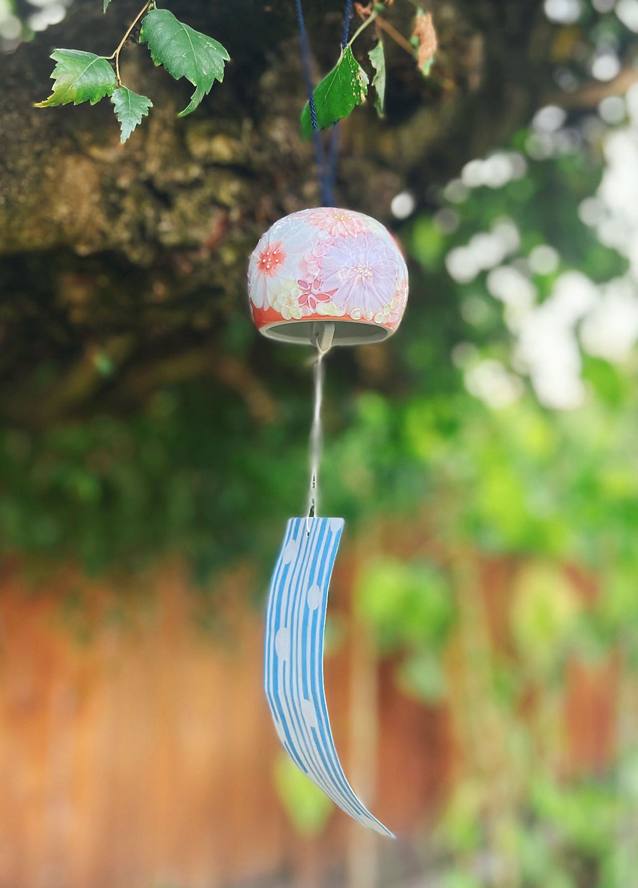 Yuzuriha Flower Wind Bell