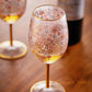 Toyo Sasaki Sakura Golden Wine Glass