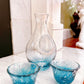 Toyo-Sasaki Light Blue Glass Sake Set ( Gift Box)