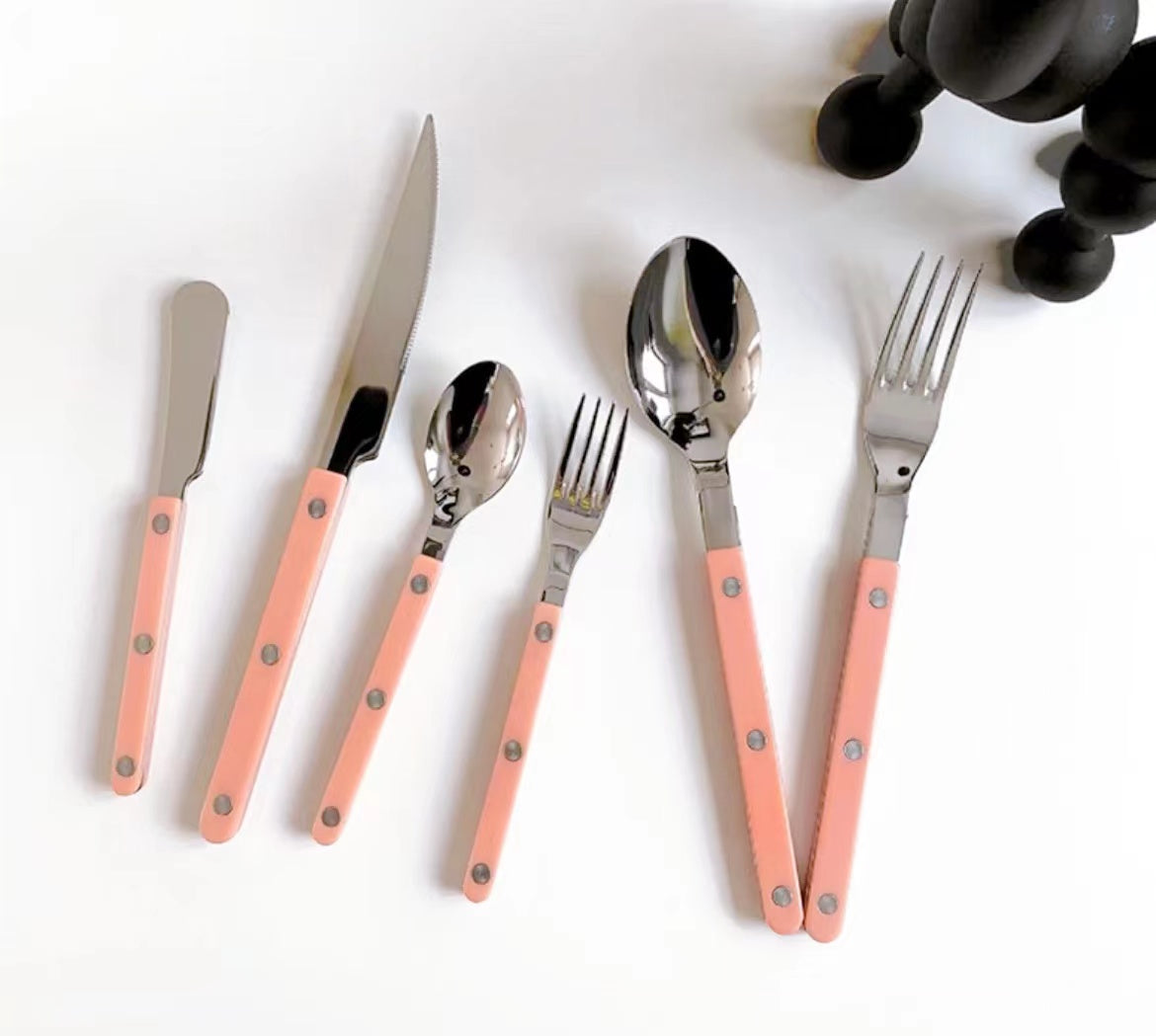 Sabre Bistrot Shiny-Finish Flatware, Stainless Steel on Food52