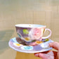 Yuzuriha Flower Coffee Cup set