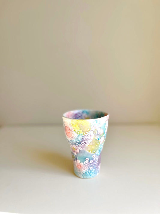 Yuzuriha Flower mug