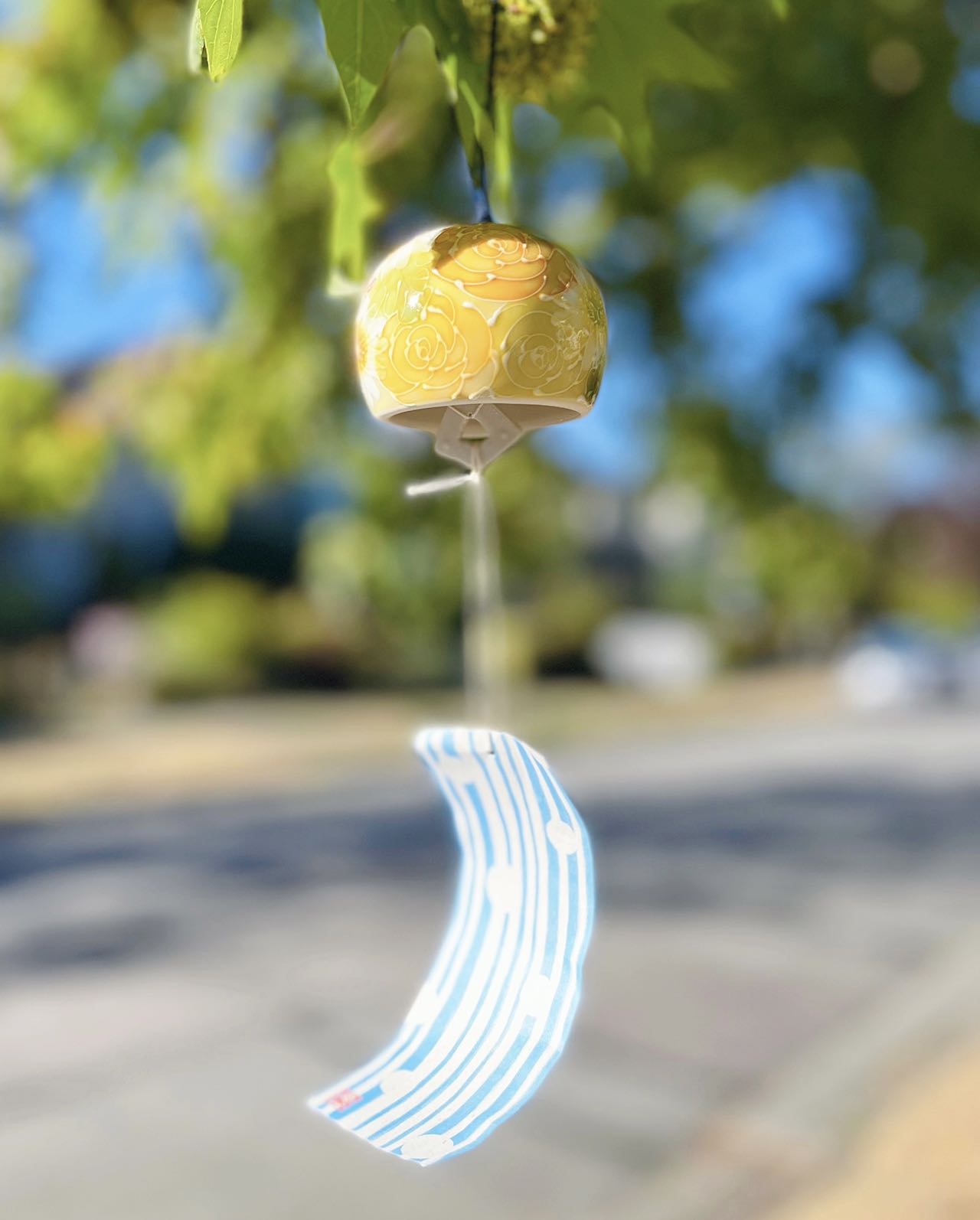 Yuzuriha Flower Wind Bell