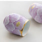 Arita Golden Peony Purple Cup in Gift Boxes