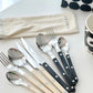 Sabre Bistrot Shiny Flatware - Ivory