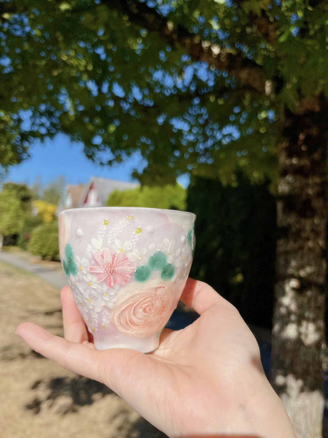 Yuzuriha Flower Mug (Gift Box)