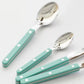 Sabre Bistrot Shiny Flatware - Tiffany Blue