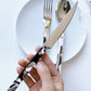 Sabre Paris Bistrot Flatware - Dune Black