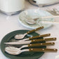 Sabre Bistrot Shiny Flatware Green Fern