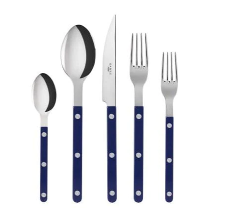 Sabre Bistrot Shiny Flatware Navy Blue