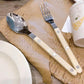 Sabre Bistrot Shiny Flatware - Ivory