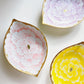 Arita Peony Golden Lemon Plate Gift Box