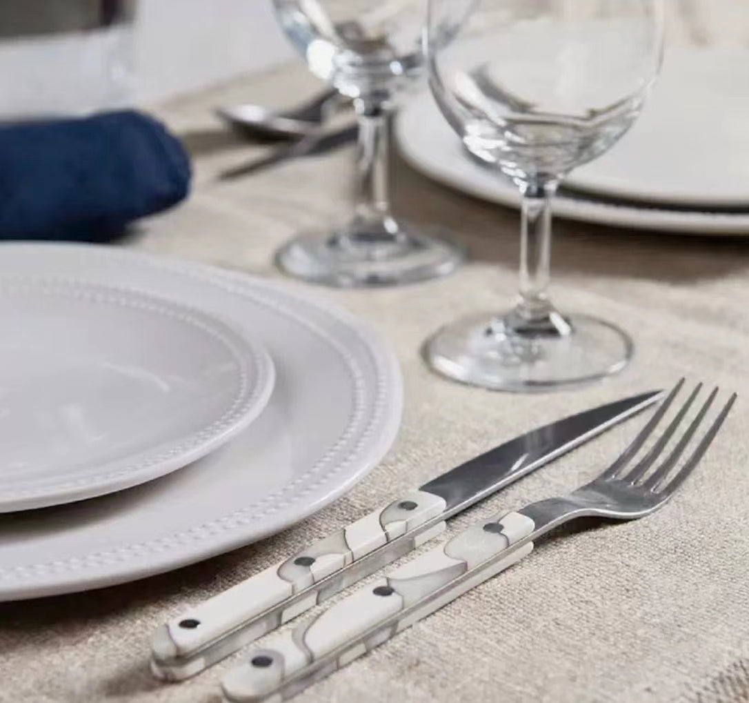 Sabre Paris Bistrot Flatware - Dune Ivory