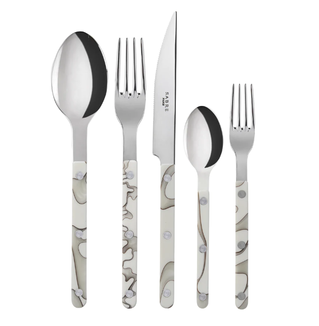 Sabre Paris Bistrot Flatware - Dune Ivory