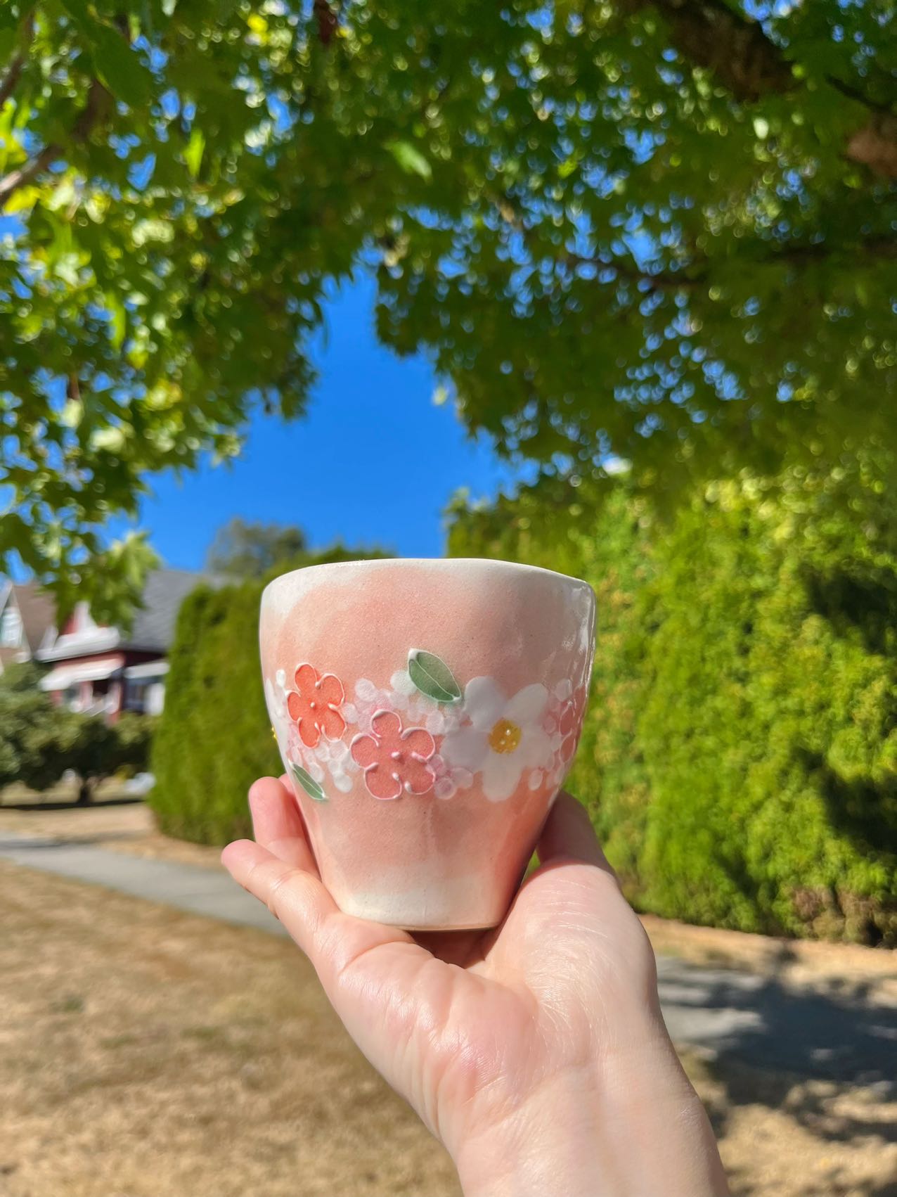 Yuzuriha  Four Season Flower Cup