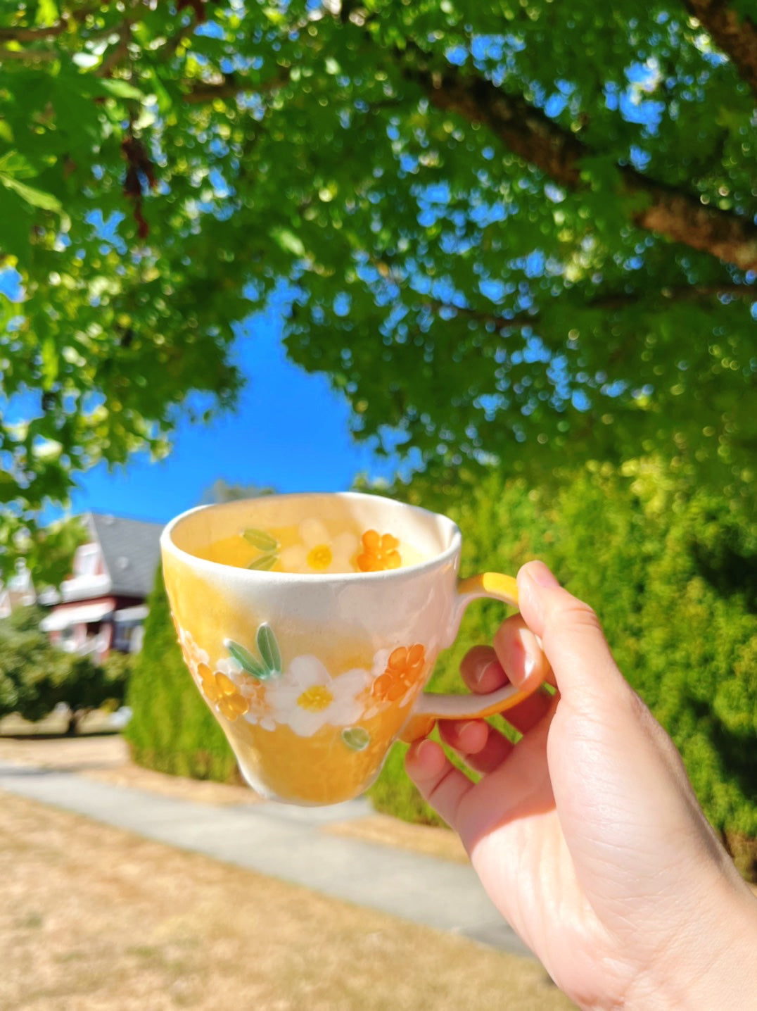 Yuzuriha  Four Season Flower Cup