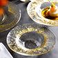 Toyo Sasaki Gold Leaf Plate