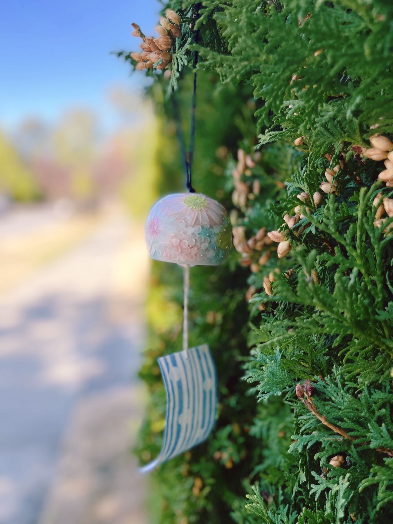 Yuzuriha Flower Wind Bell