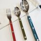 Sabre Bistrot Shiny Flatware - Aquamarine