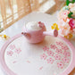 Arita ware Pearl Sakura Plate in Gift Box